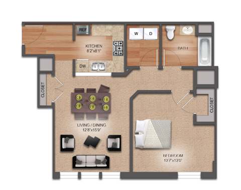 1 BR - Maple Variations 1